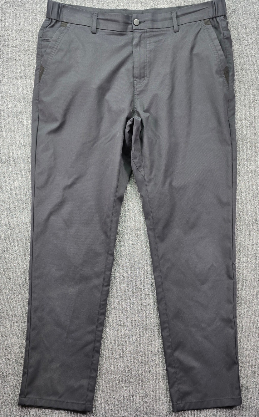 Jack Archer Jetsetter Pants Men 35x30 (36x30) Space Black Tech Chino Performance